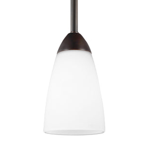 Generation Lighting. - 6120201-710 - One Light Mini-Pendant - Seville - Bronze