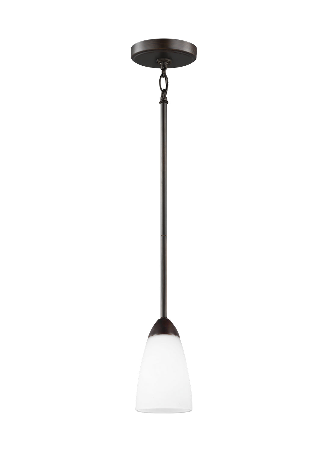 Generation Lighting. - 6120201-710 - One Light Mini-Pendant - Seville - Bronze