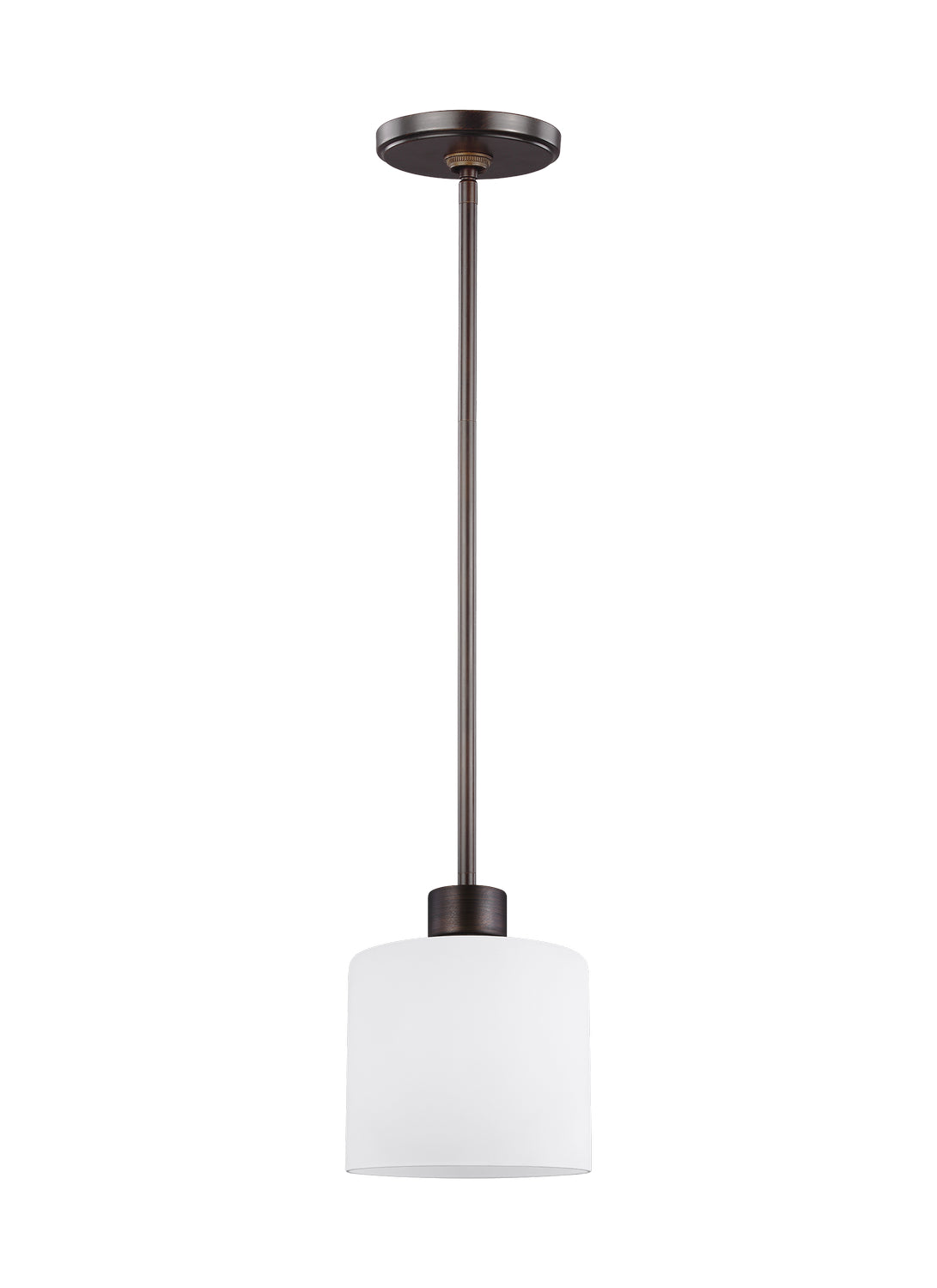 Generation Lighting. - 6128801-710 - One Light Mini-Pendant - Canfield - Bronze