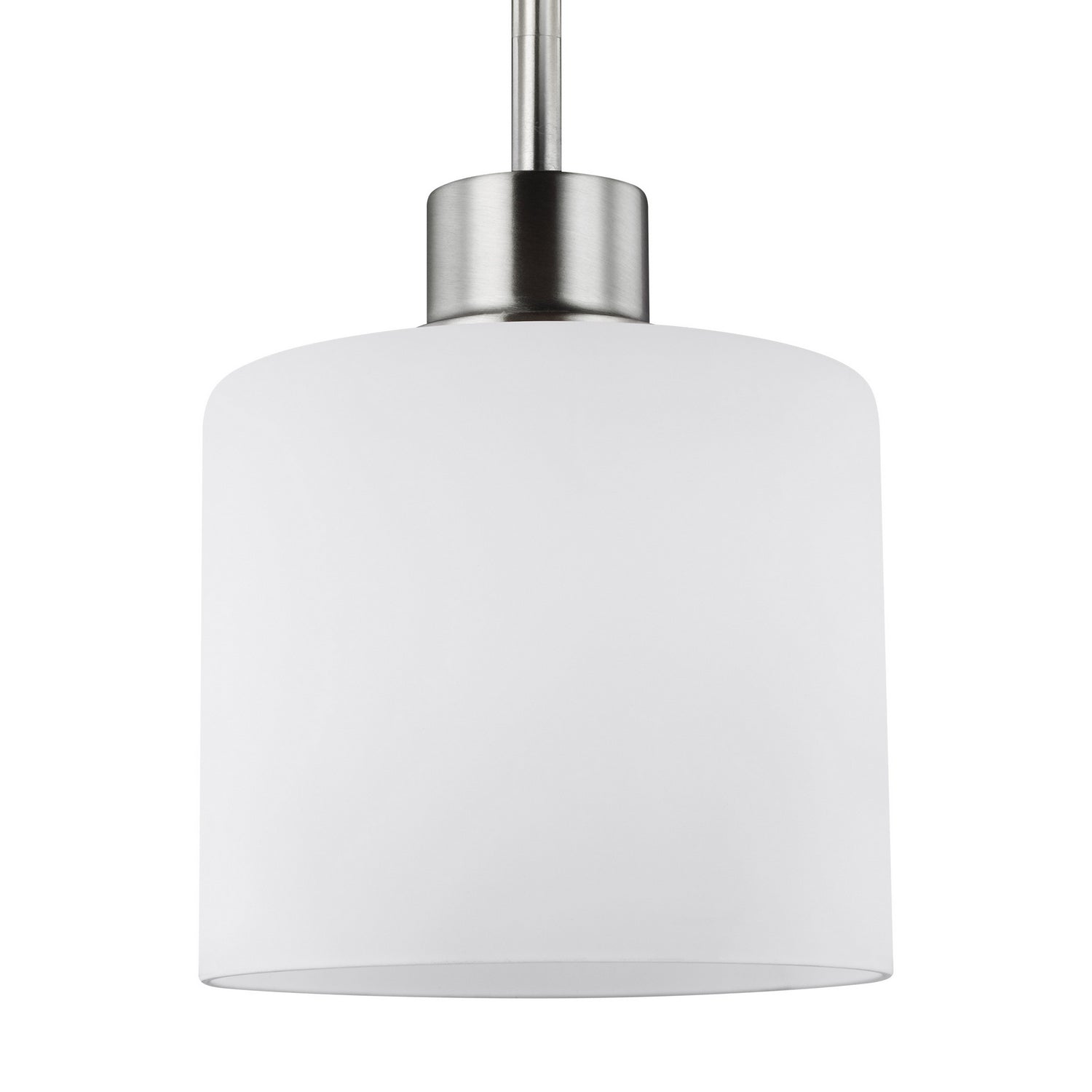 Generation Lighting. - 6128801-962 - One Light Mini-Pendant - Canfield - Brushed Nickel