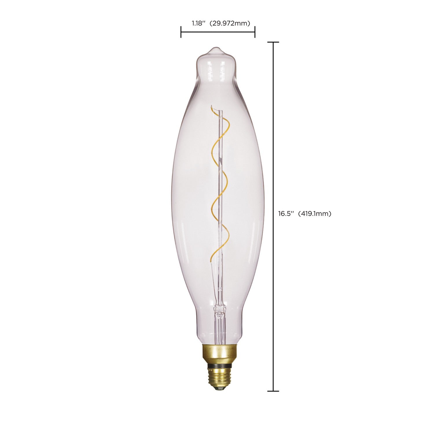 Satco - S22431 - Light Bulb - Clear