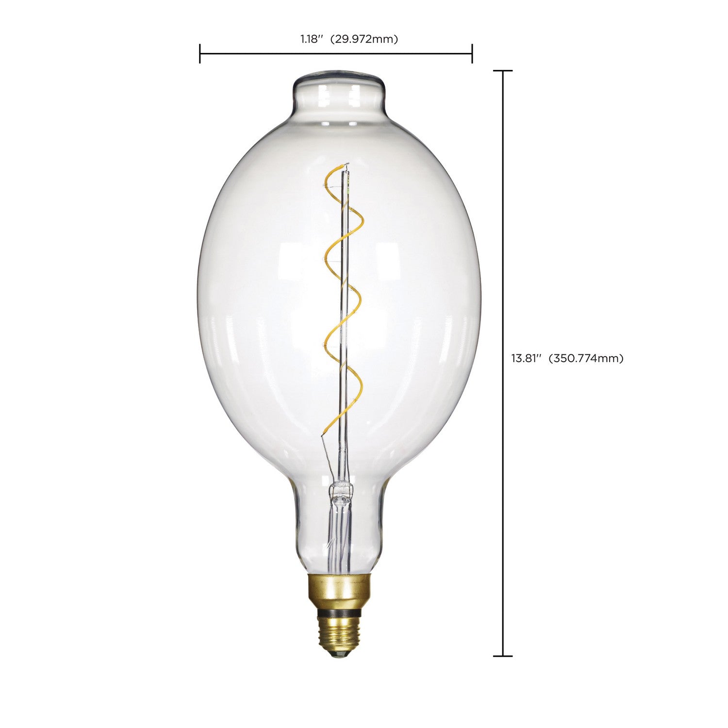 Satco - S22432 - Light Bulb - Clear