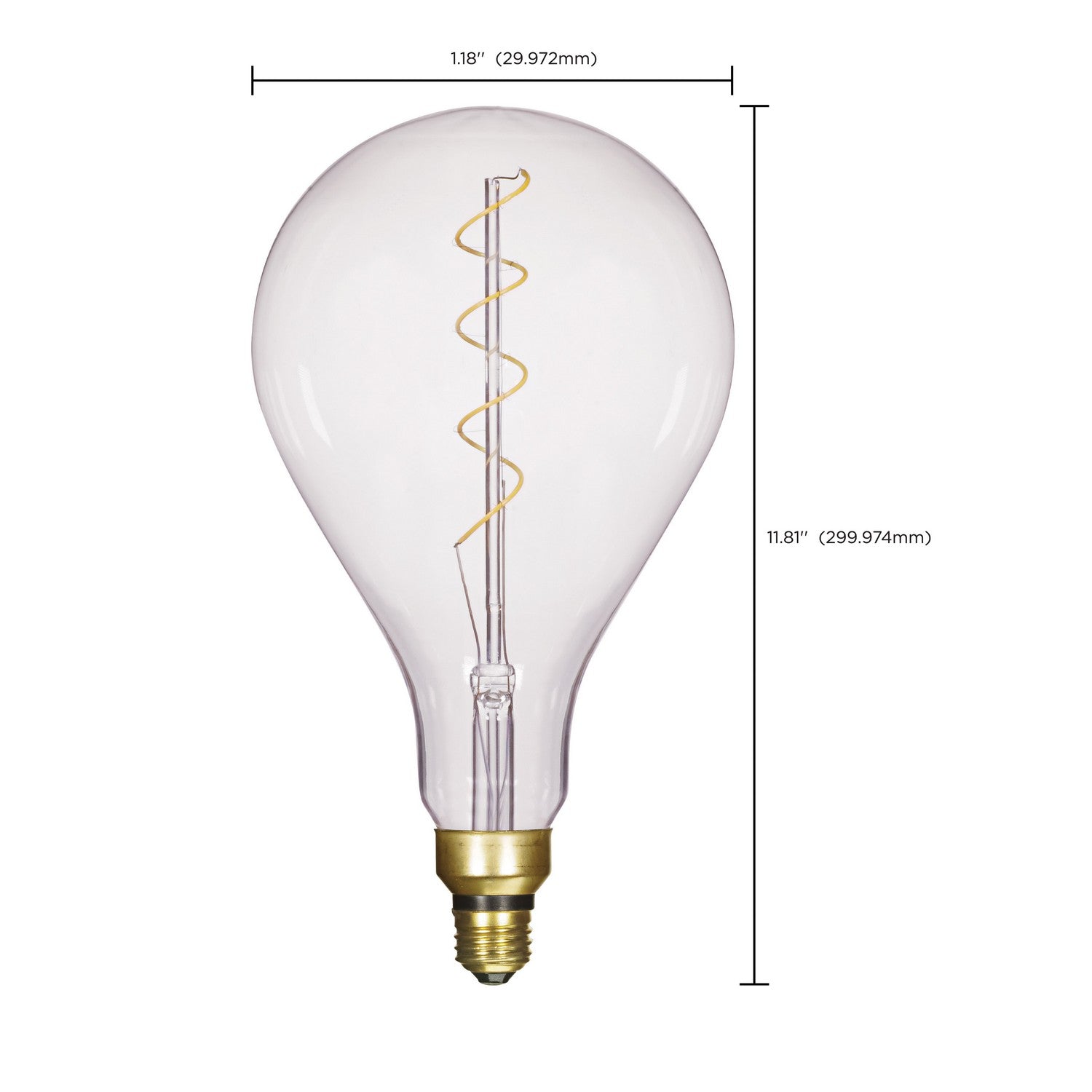 Satco - S22433 - Light Bulb - Clear