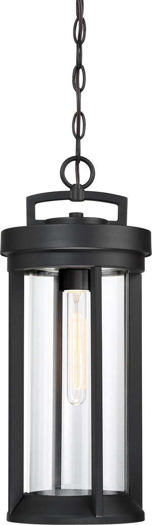 Nuvo Lighting - 60-6504 - One Light Hanging Lantern - Huron - Aged Bronze / Clear