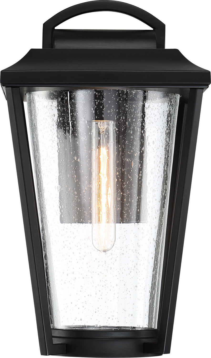 Nuvo Lighting - 60-6512 - One Light Outdoor Wall Lantern - Lakeview - Aged Bronze / Clear