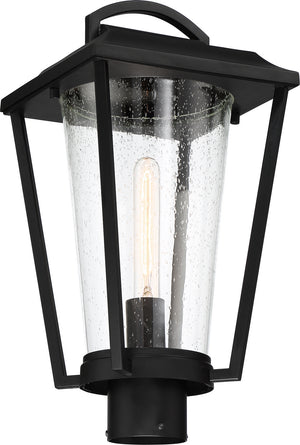 Nuvo Lighting - 60-6513 - One Light Post Lantern - Lakeview - Aged Bronze / Clear