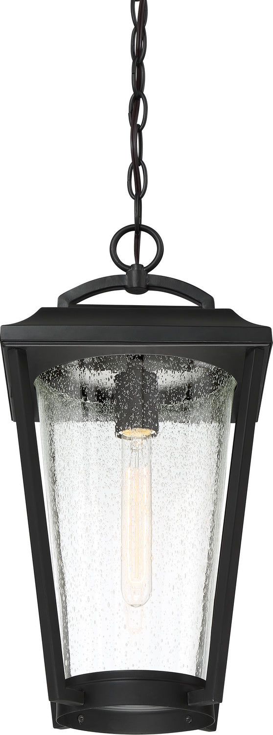 Nuvo Lighting - 60-6514 - One Light Hanging Lantern - Lakeview - Aged Bronze / Clear