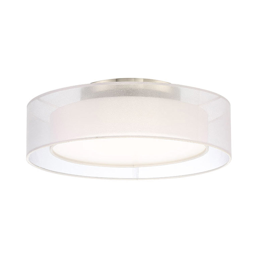 Modern Forms - FM-16818-BN - LED Semi-Flush Mount - Metropolis - Brushed Nickel