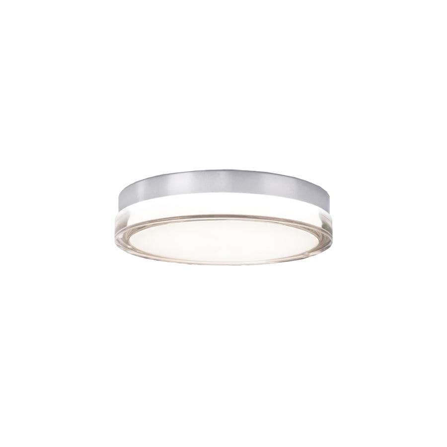 LED Outdoor Small Flush Mount in Stainless Steel from the Pi collection