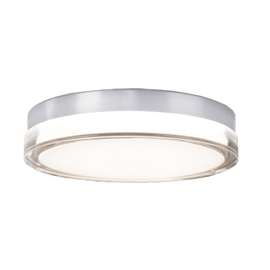 LED Outdoor Large Flush Mount in Stainless Steel from the Pi collection