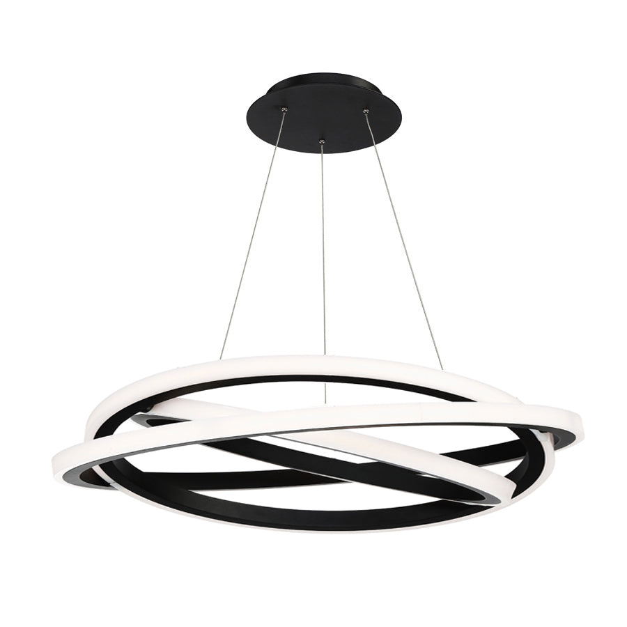 Modern Forms - PD-24838-BK - LED Chandelier - Veloce - Black