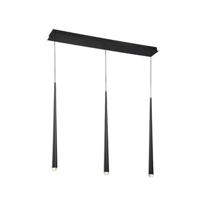 Modern Forms - PD-41703L-BK - LED Pendant - Cascade - Black