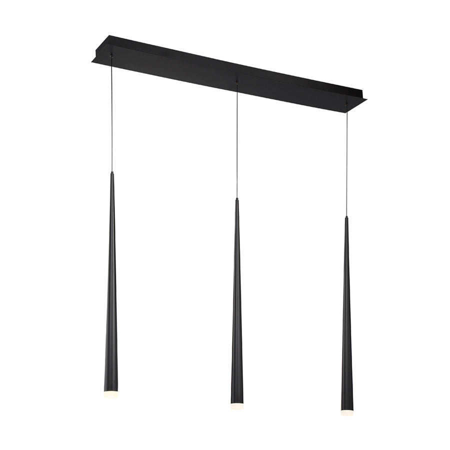 Modern Forms - PD-41803L-BK - LED Pendant - Cascade - Black