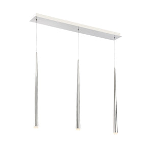 Modern Forms - PD-41803L-PN - LED Pendant - Cascade - Polished Nickel