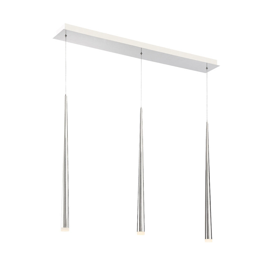 Modern Forms - PD-41803L-PN - LED Pendant - Cascade - Polished Nickel