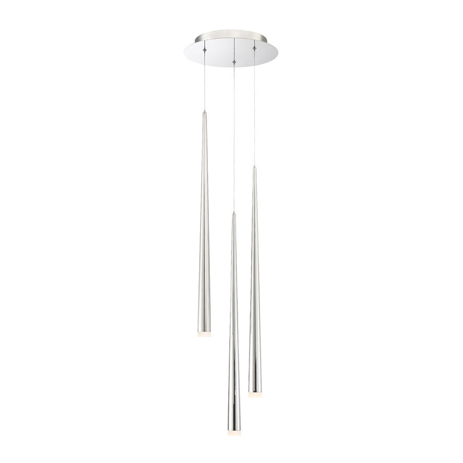 Modern Forms - PD-41803R-PN - LED Pendant - Cascade - Polished Nickel