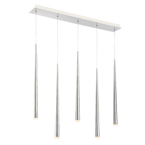 Modern Forms - PD-41805L-PN - LED Pendant - Cascade - Polished Nickel