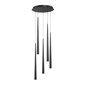 Modern Forms - PD-41805R-BK - LED Pendant - Cascade - Black