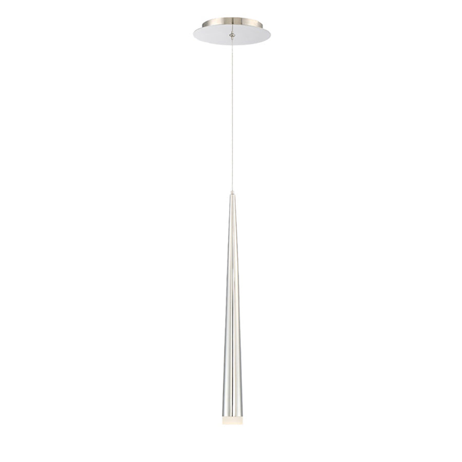 Modern Forms - PD-41819-PN - LED Mini Pendant - Cascade - Polished Nickel