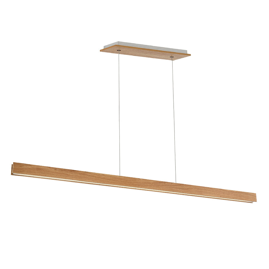 Modern Forms - PD-58784-WAL - LED Linear Pendant - Drift - Walnut