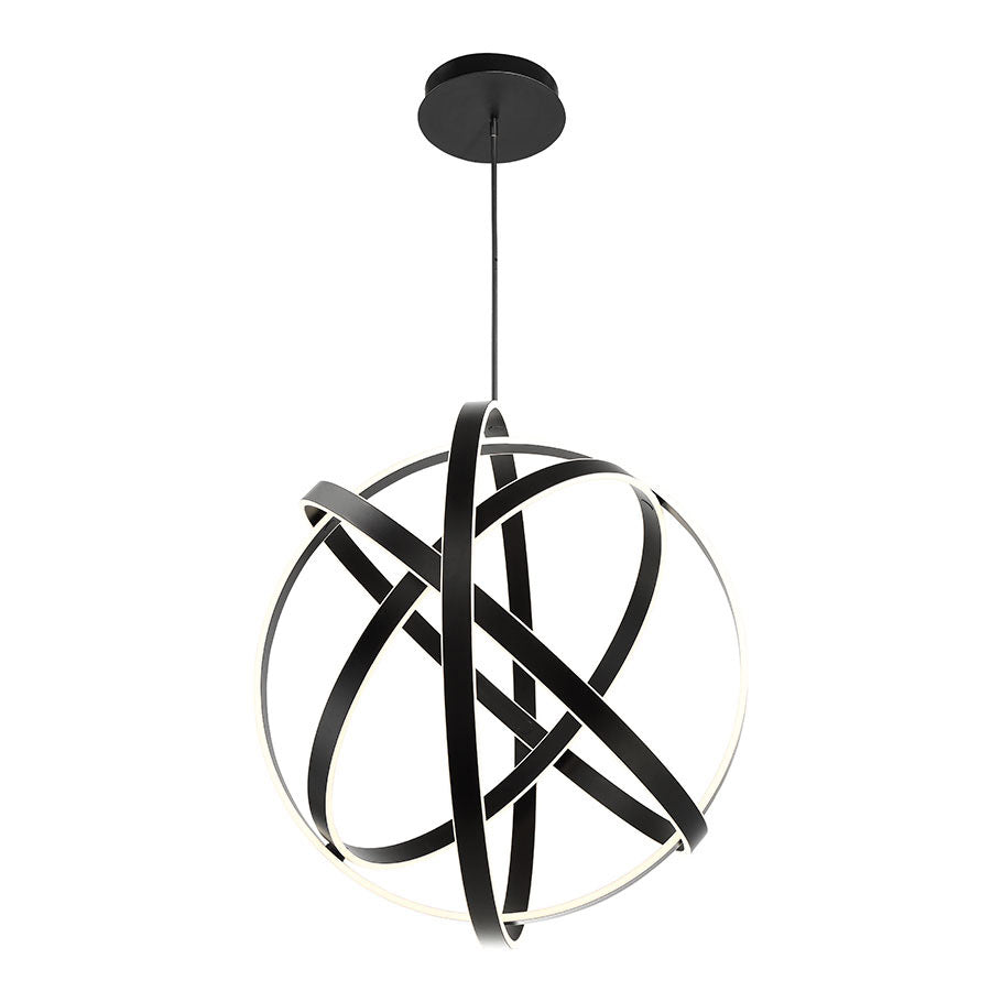 Modern Forms - PD-61738-BK - LED Chandelier - Kinetic - Black