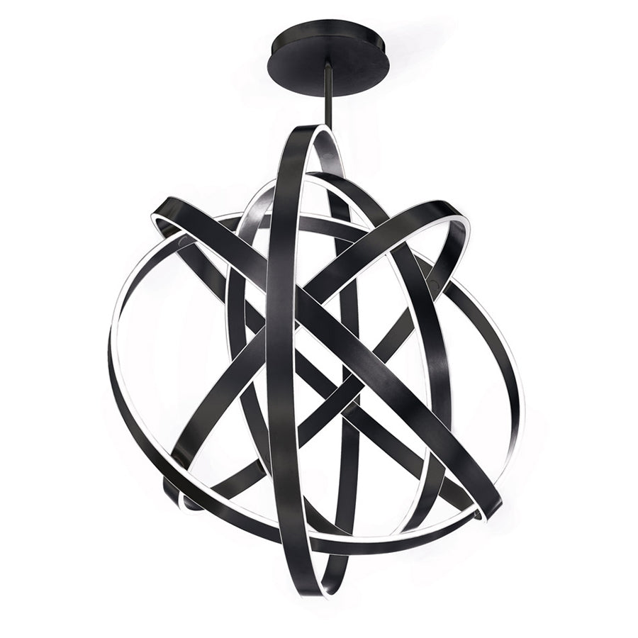 Modern Forms - PD-61760-BK - LED Chandelier - Kinetic - Black