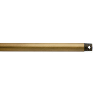 Kichler - 360000NBR - Fan Down Rod - Accessory - Natural Brass