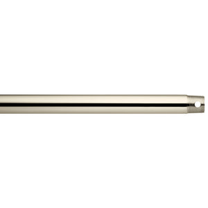 Kichler - 360001PN - Fan Down Rod 18 Inch - Accessory - Polished Nickel