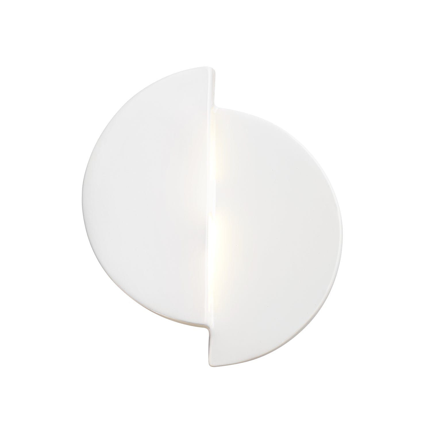 Justice Designs - CER-5675-WHT - LED Wall Sconce - Ambiance - Gloss White