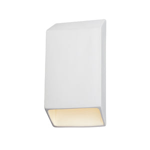 Justice Designs - CER-5870-WTWT - LED Wall Sconce - Ambiance - Gloss White