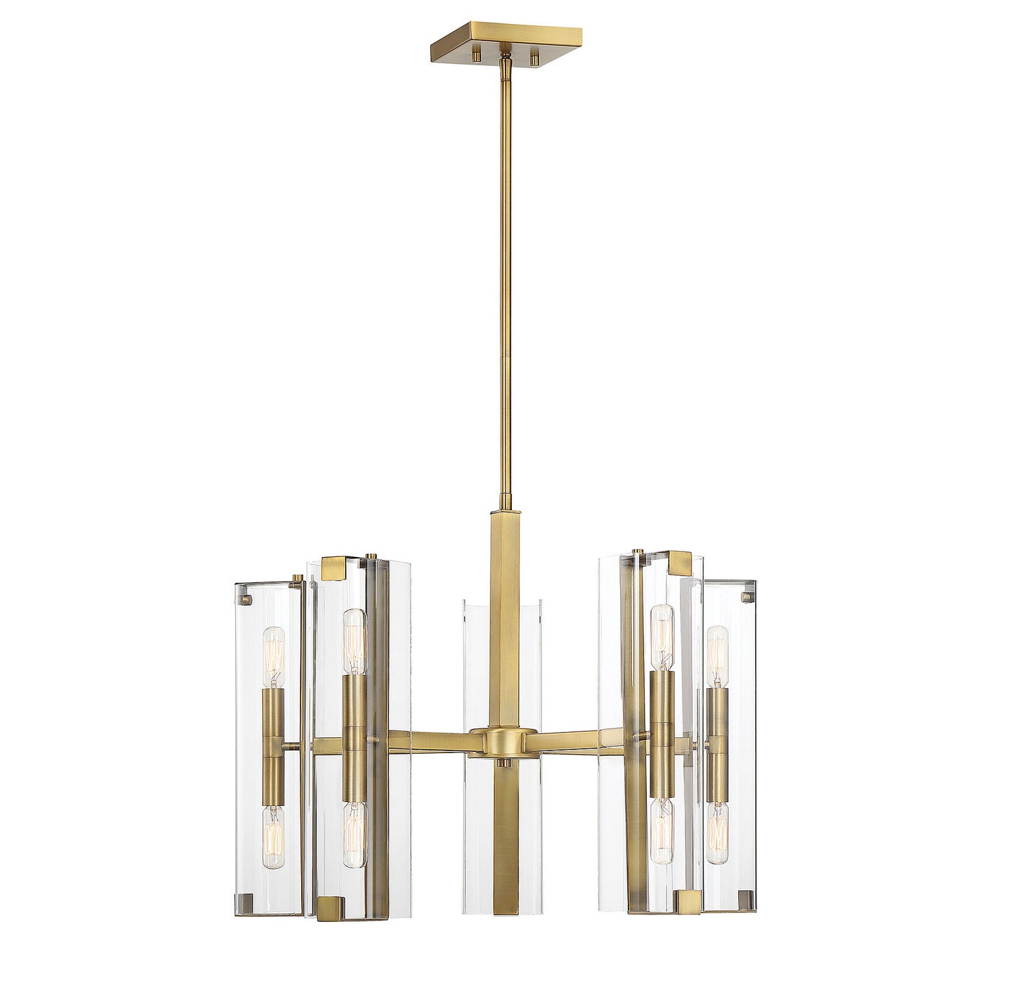 Savoy House - 1-9772-10-322 - Ten Light Chandelier - Winfield - Warm Brass