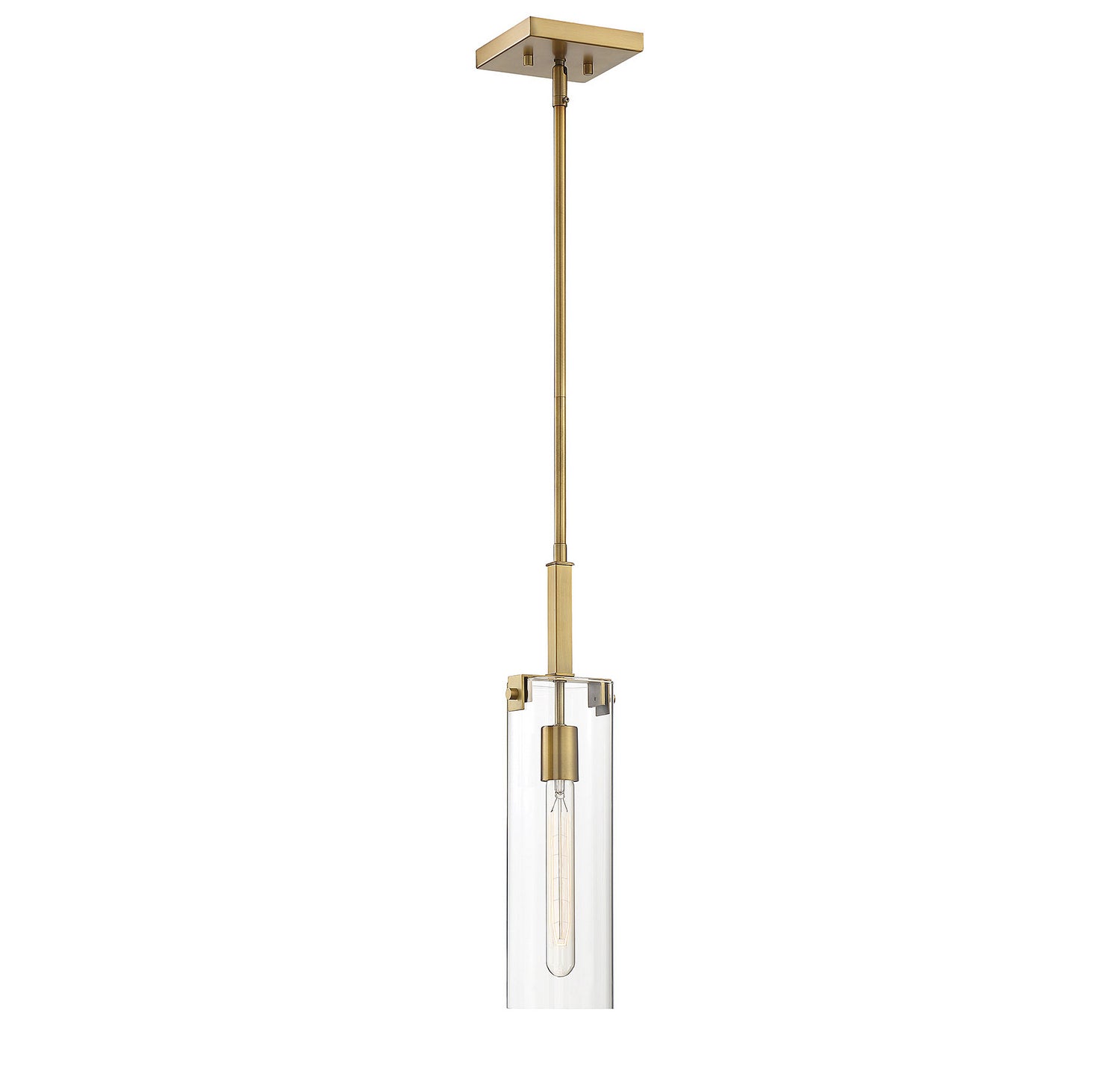 Savoy House - 7-9770-1-322 - One Light Mini Pendant - Winfield - Warm Brass