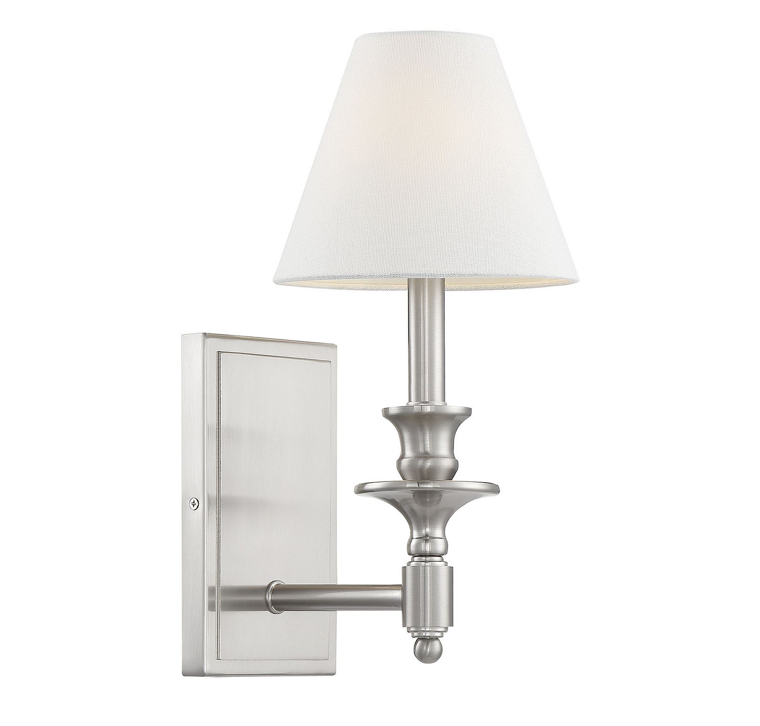 Savoy House - 9-0700-1-SN - One Light Wall Sconce - Washburn - Satin Nickel