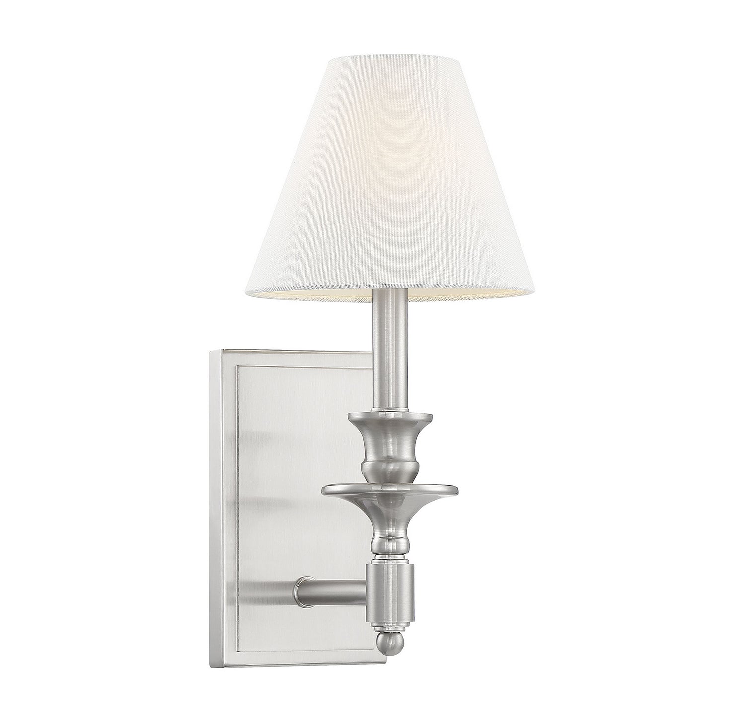 Savoy House - 9-0700-1-SN - One Light Wall Sconce - Washburn - Satin Nickel