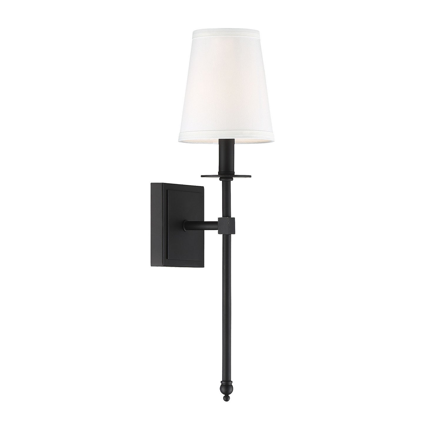 Savoy House - 9-302-1-89 - One Light Wall Sconce - Monroe - Matte Black