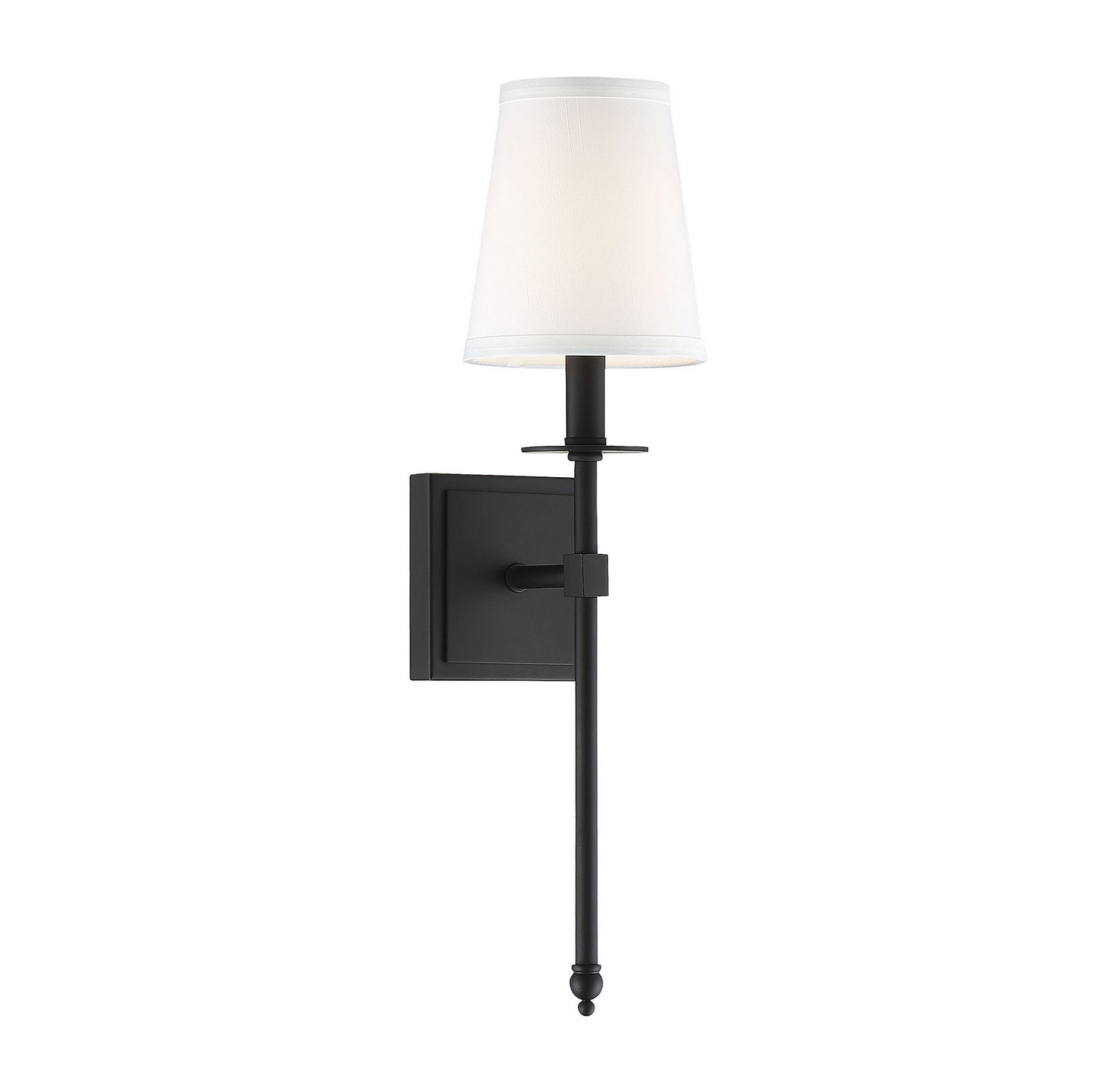 Savoy House - 9-302-1-89 - One Light Wall Sconce - Monroe - Matte Black