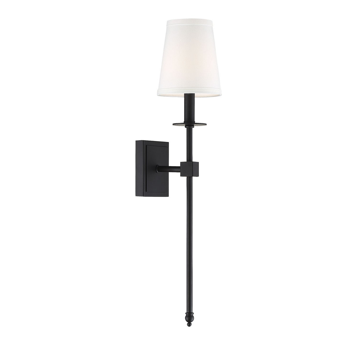 Savoy House - 9-303-1-89 - One Light Wall Sconce - Monroe - Matte Black