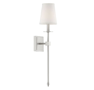 Savoy House - 9-303-1-SN - One Light Wall Sconce - Monroe - Satin Nickel