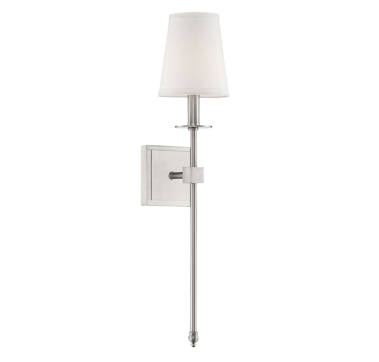 Savoy House - 9-303-1-SN - One Light Wall Sconce - Monroe - Satin Nickel