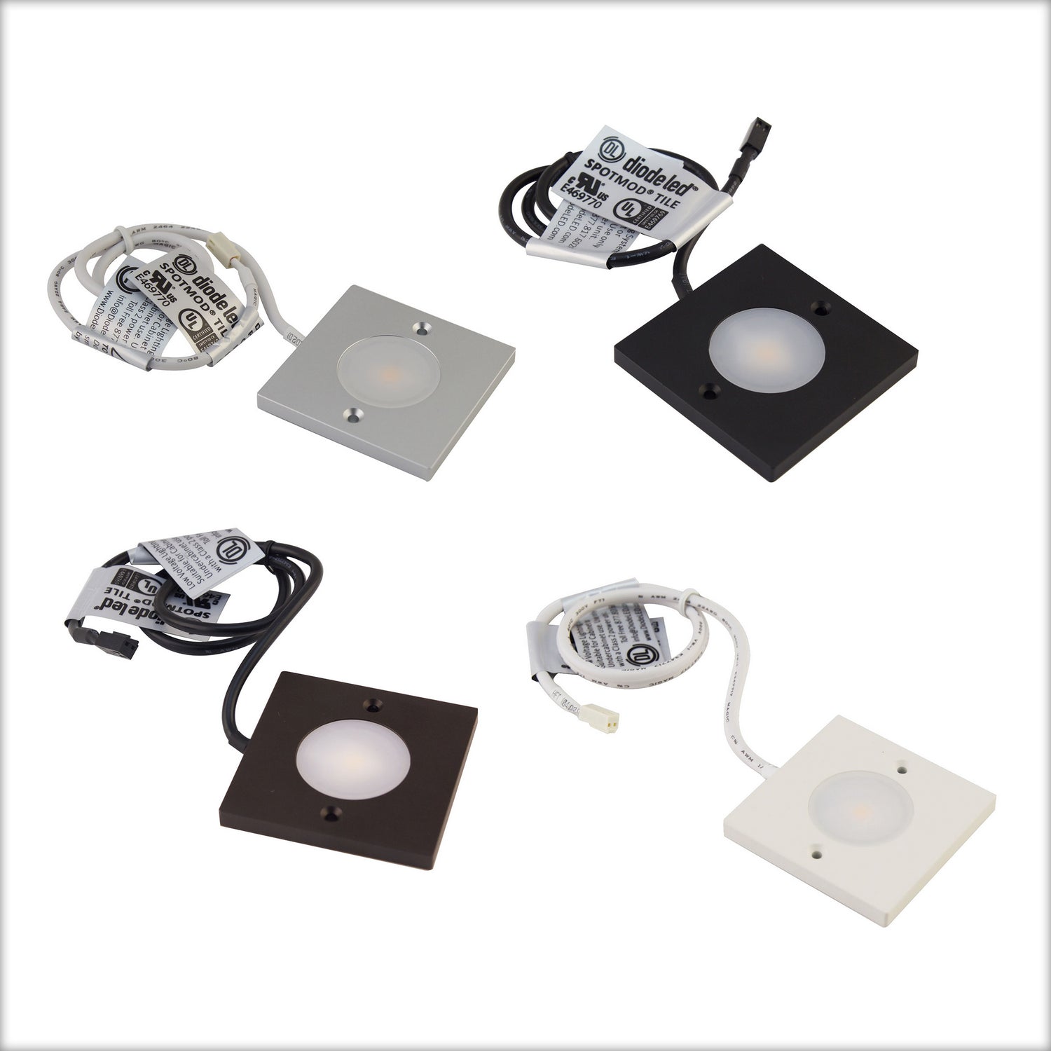 Diode LED - DI-12V-SPOT-TL50-80-WH - LED Fixture - White