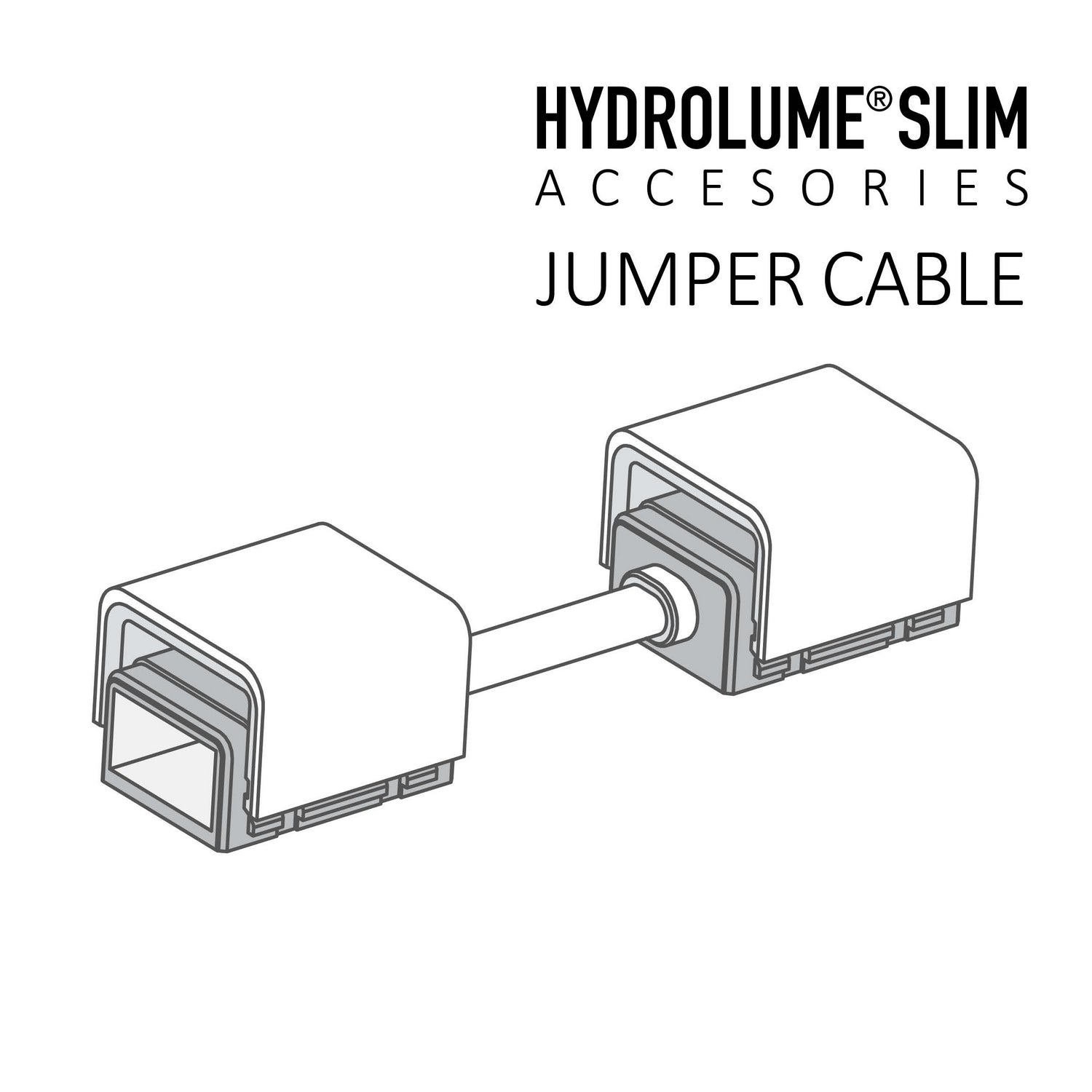 Diode LED - DI-HLS-JP24 - Cable Jumper - White