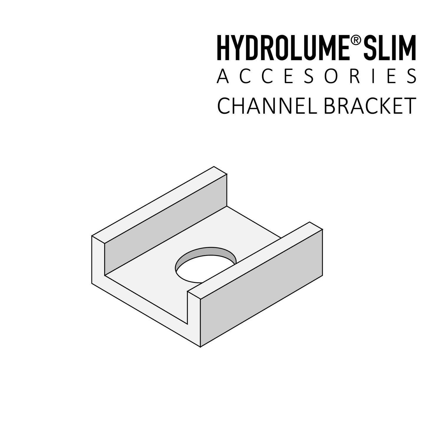 Diode LED - DI-HLS-MTBR - Mounting Bracket - Clear