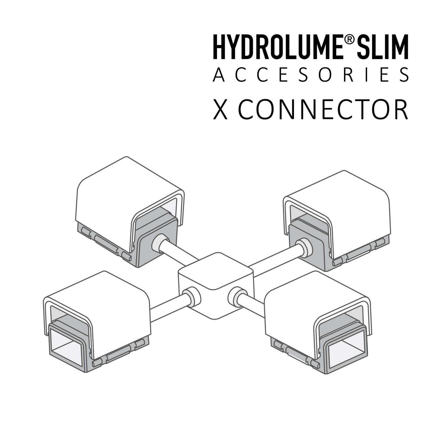 Diode LED - DI-HLS-XC - X-Connector - White