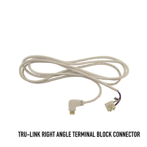 Diode LED - DI-TR-PWRSF-TB-W - Right Angle Terminal Block Connector - White