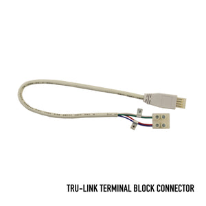 Diode LED - DI-TR-PWR-TB-W - Terminal Block Connector - White