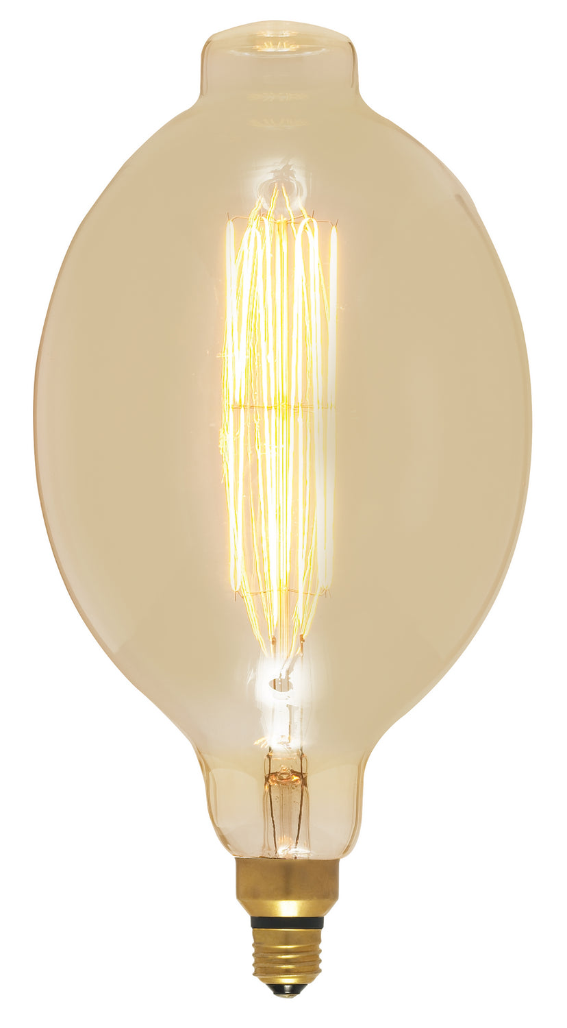 Satco - S2432 - Light Bulb - Amber