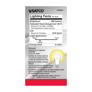 Satco - S29831 - Light Bulb - Frost