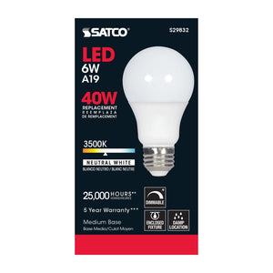Satco - S29832 - Light Bulb - Frost