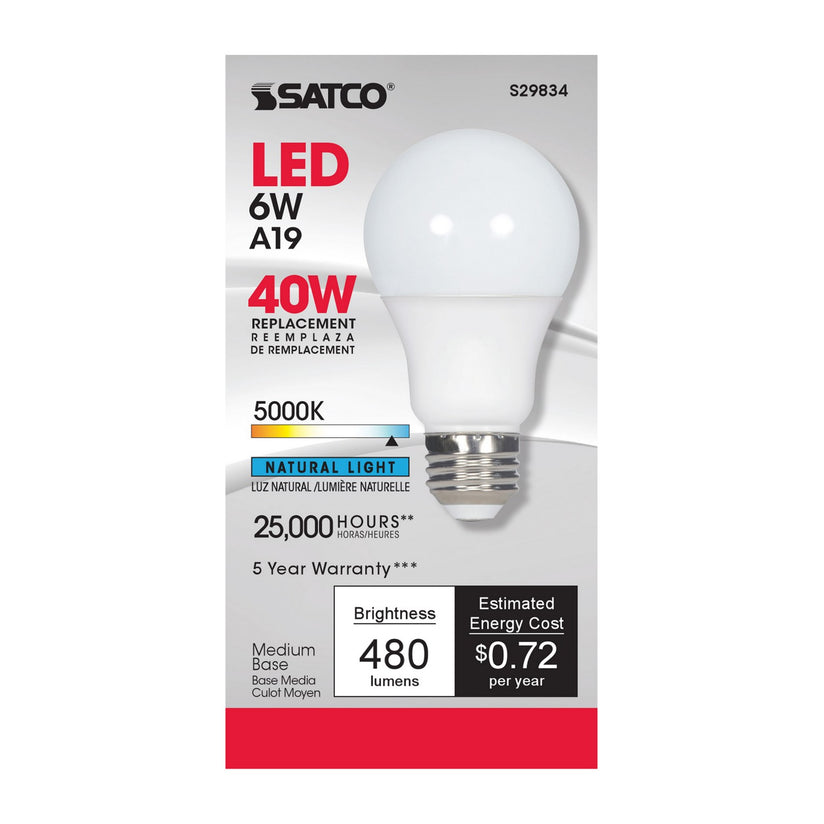 Satco - S29834 - Light Bulb - Frost