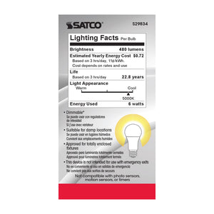 Satco - S29834 - Light Bulb - Frost